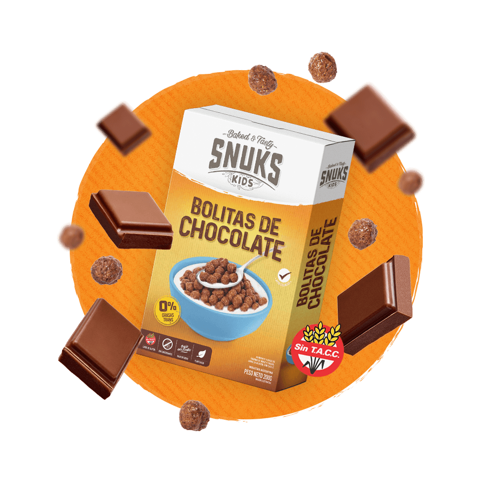 Snuks Kids Bolitas de Chocolate