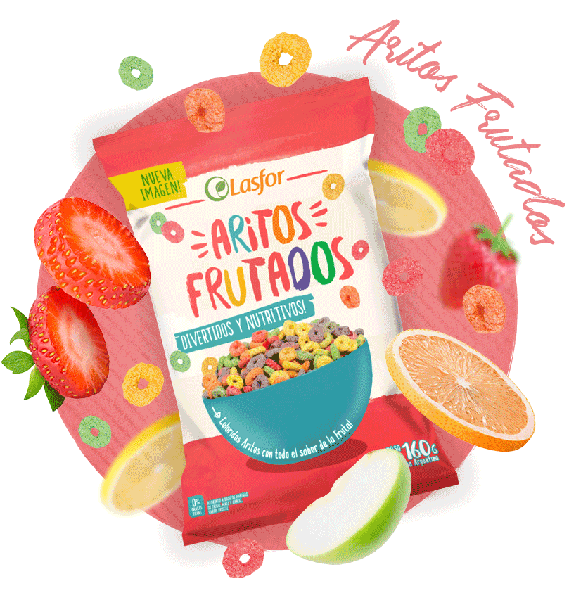 Lasfor Infantil Aritos Frutados
