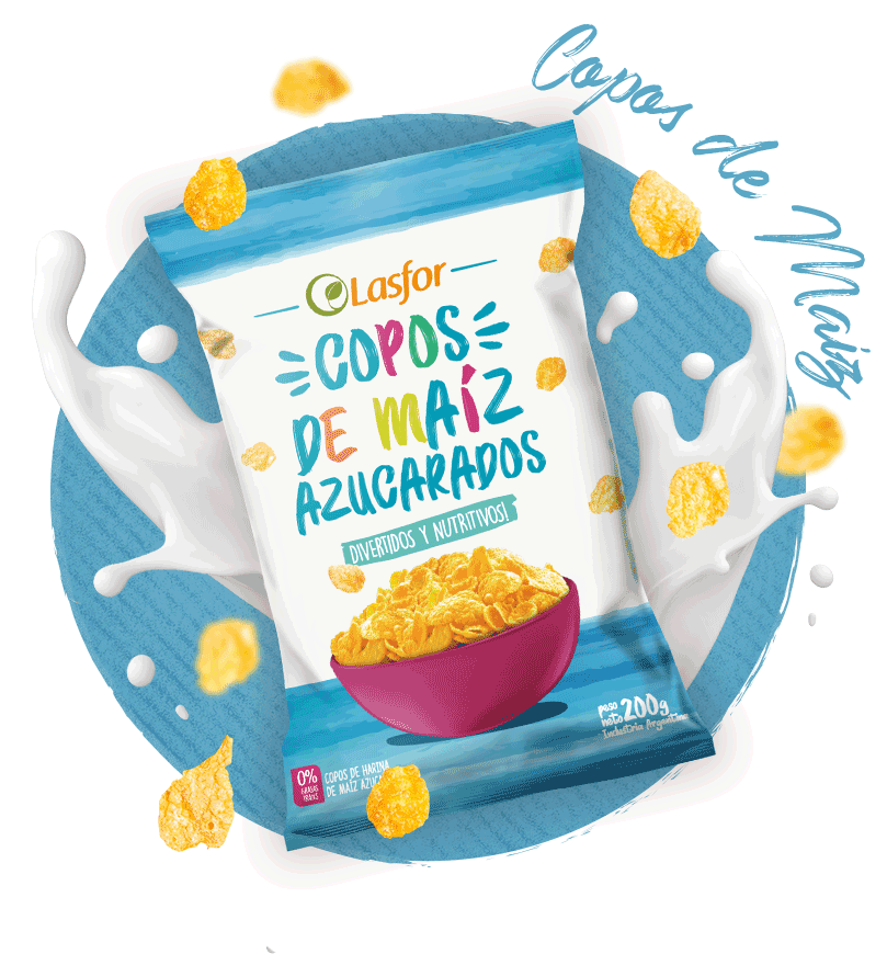Lasfor Infantil Copos de Maiz Azucarados