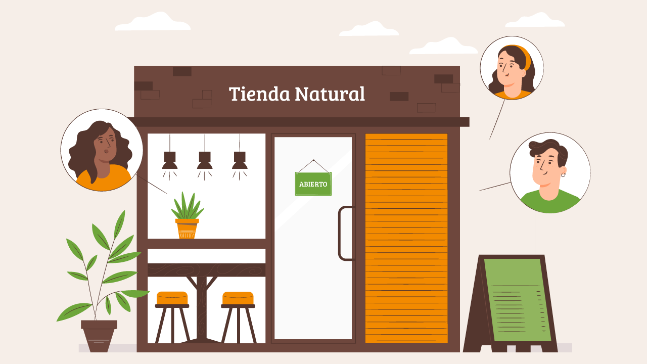 dietetica ilustración