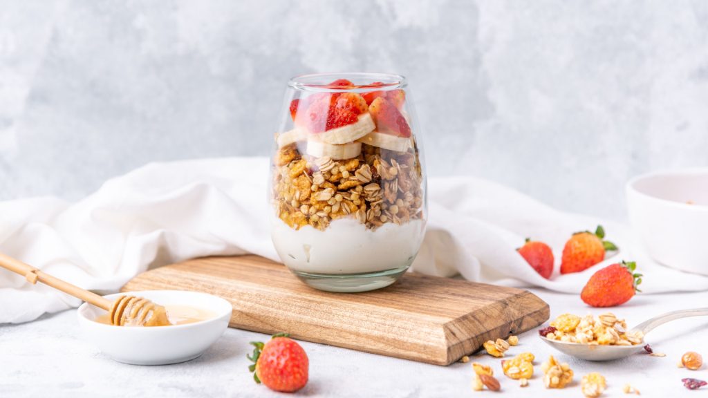 Desayuno con granola